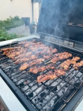 Kip Teriyaki Spiesjes op de BBQ